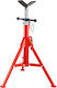 Vevor V Head Pipe Stand Ρυθμιζόμενο Ύψος 28-52 Ίντσες 4500lbs/2 Tons Pipe Jack Stand Πτυσσόμενο Φορητό Ψηλό Αναδιπλούμενο Σταντ Σωλήνων V Head Fold A Γρύλοι Τρέιλερ