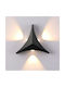 ForHome Modern Leuchte Wand Schwarz