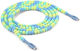 Club3D USB 2.0 Cable USB-C male - USB-C 60W PD Μπλε 2m CAC-3011