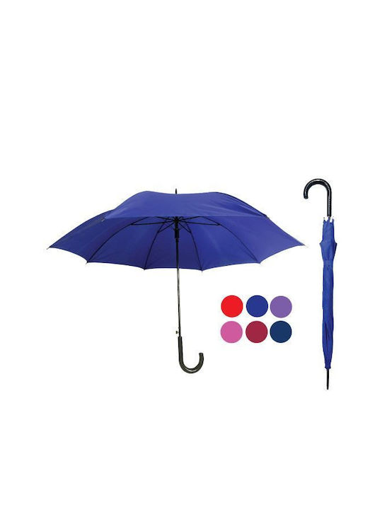Trend Winddichte Automatische Regenschirm mit Gehstock Flieder