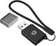 Card Reader Conceptronic Usb-a > Micro Sd Tf 3.0 Black