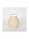 Eurolamp Ghiveci Din Plastic Bej-Alb 21x21x25cm