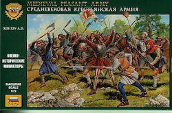 1/72 Medieval Peasant Army