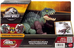 Action-Figur Fierce Changers Massive Stretch - Giganotosaurus Nasutoceratops Jurassische Welt 10cm.