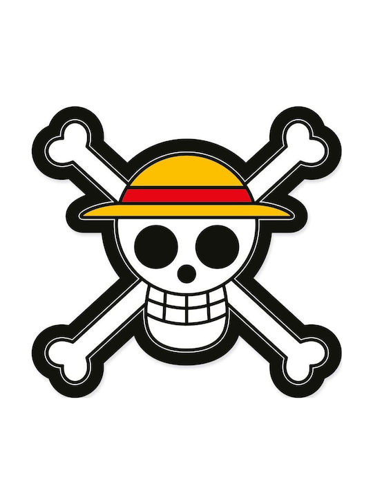 One Piece Jolly Roger Kissen 33 cm