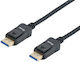 Equip Cable DisplayPort male - DisplayPort male 2.1m Μαύρο (119271)