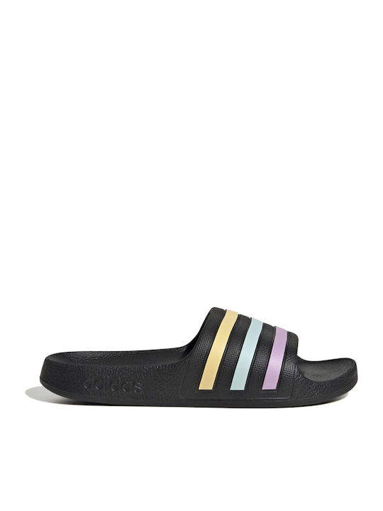 adidas Kinder Badeschlappen Schwarz Adilette