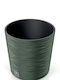 Prosperplast Furu Eco Wood Dfr300-5615c Γλάστρα Στρογγυλή 17lt Πράσινο Gr103899