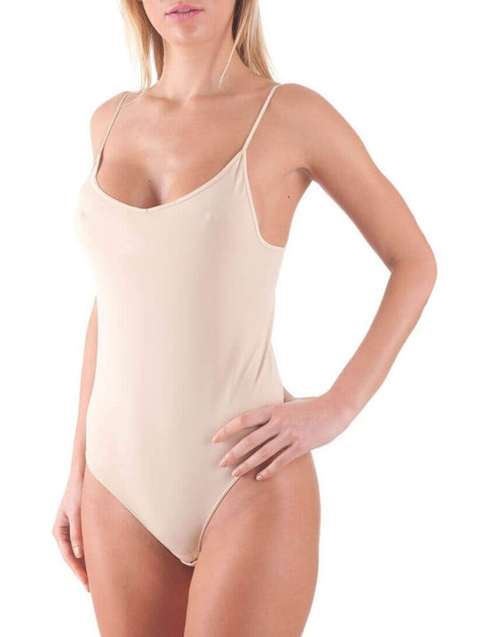 Body Diana 89-2 Elastic Bretele Subțiri Piele Femei