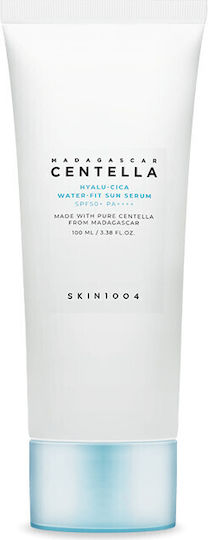 Skin1004 Madagascar Centella Hyalu-Cica Water-Fit Sun Beruhigendes Gesichtsserum SPF50 mit Centella Asiatica für Aufhellung & Nährende 100ml