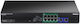 Trendnet TPE-1020SB v1 Unmanaged L2 PoE++ Switch με 8 Θύρες Gigabit (1Gbps) Ethernet και 2 SFP Θύρες