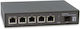 Level One GEP-0625 Unverwaltet L2 PoE++ Switch mit 5 Ports Ethernet und 1 SFP Port