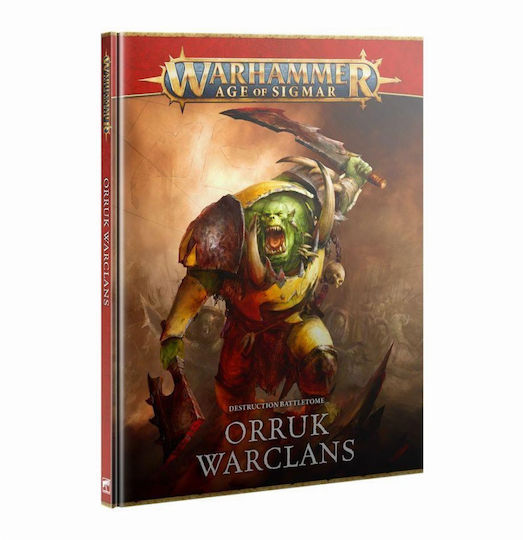 Warhammer Age of Sigmar Бойна книга Оррук Военни кланове Тв. к