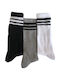 Ider 3-pack Καλτσα Tennis Βαμβακερη Αθλητικη Πετσετε Πατουσα Μαυρο