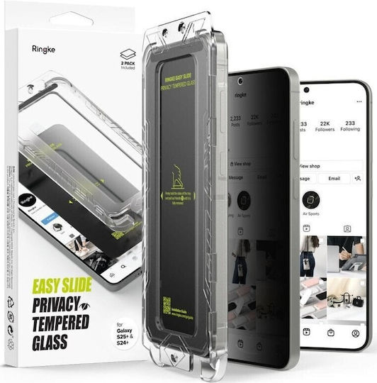 Ringke Privacy Tempered Glass 2pcs (Galaxy S25+)