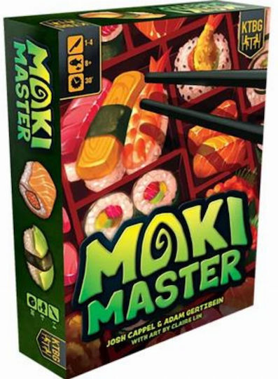 Brettspiel Maki Master für 1-4 Spieler 8+ Jahre (EN) Kids Table BG