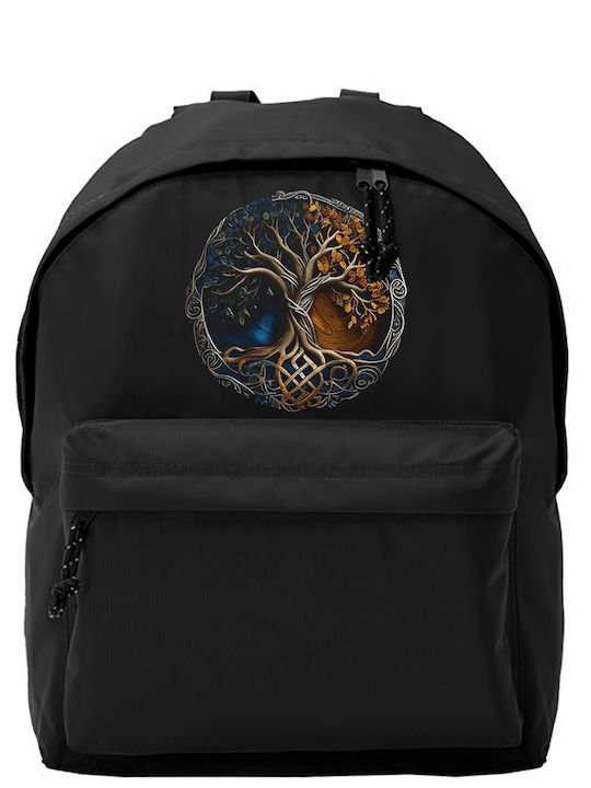 Pegasus Lux In Tenebris Schulranzen Rucksack Schwarz
