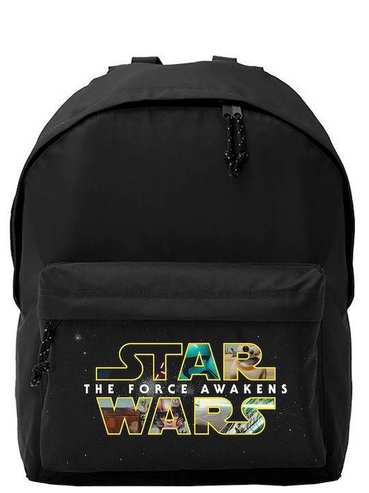 Pegasus Star Wars Force Awaken Ученическа Раница Черна