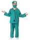 Kids Carnival Costume Surgeon Doctor
