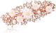 Memoirs Hair Clip with Pink Flower
