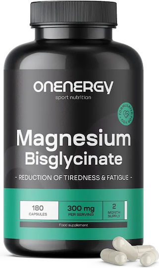 OnEnergy Magnesium Bisglycinate 300mg 180 caps