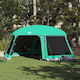 vidaXL Camping Tent Green