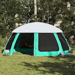 vidaXL Camping Tent Green 612x612cm