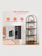 Black Bookcase 30x60x180cm