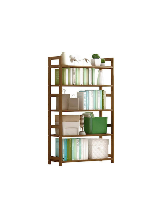 Bookcase Beige 68x25x128cm