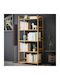 Beige Bookcase 68x25x128cm