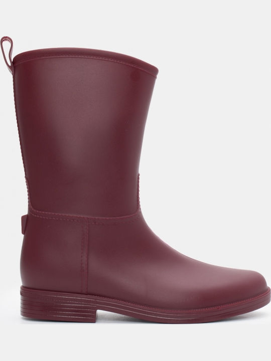 Luigi Women's Wellies Burgundy