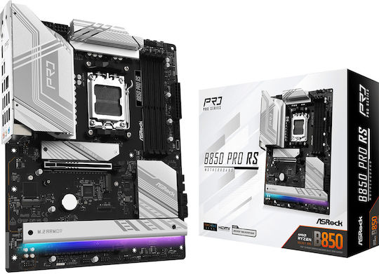 ASRock B850 PRO RS Motherboard ATX με AMD AM5 Socket 90-MXBQK0-A0UAYZ