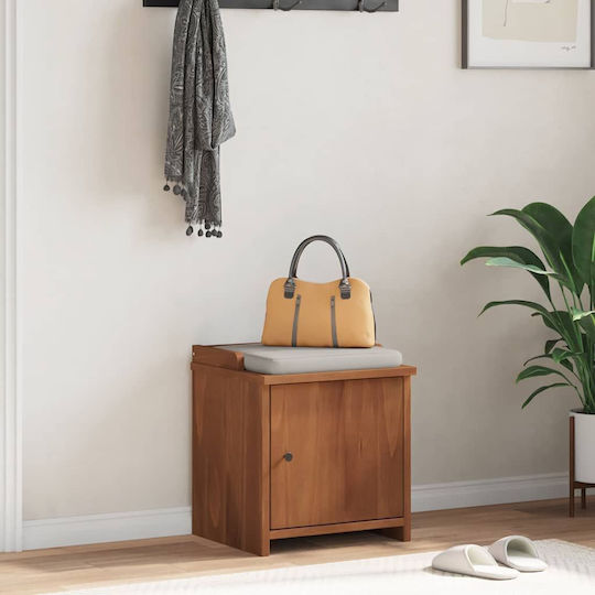 Eingangsmöbel mit Schuhschrank & Bank Coffee 45x40x50cm