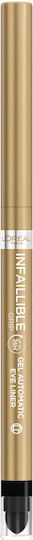 L'Oreal Paris Infaillible Grip Liner 36H Gel Μαλακό Μολύβι Ματιών 14 Champagne