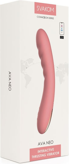 Svakom Vibrator G-Spot Cu Control De La Distanță Cu Unde De Stimulare Roz