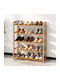 Bamboo Shoe Organizer 70x25x84cm