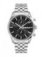 Timberland Men's Watch 43mm Battery Chronograph With Silver Metal Bracelet