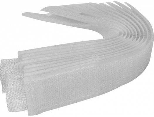 Vorel Plastic Cable Tie 25mmx25mm In White Colour 1 Piece 73843
