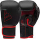adidas Hybrid 80 Boxing Gloves for Match Black/Red