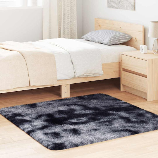vidaXL Antiderapant Covor Rectangular Shaggy Gri închis