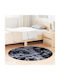vidaXL Anti-slip Rug Rectangular Shaggy Dark Gray