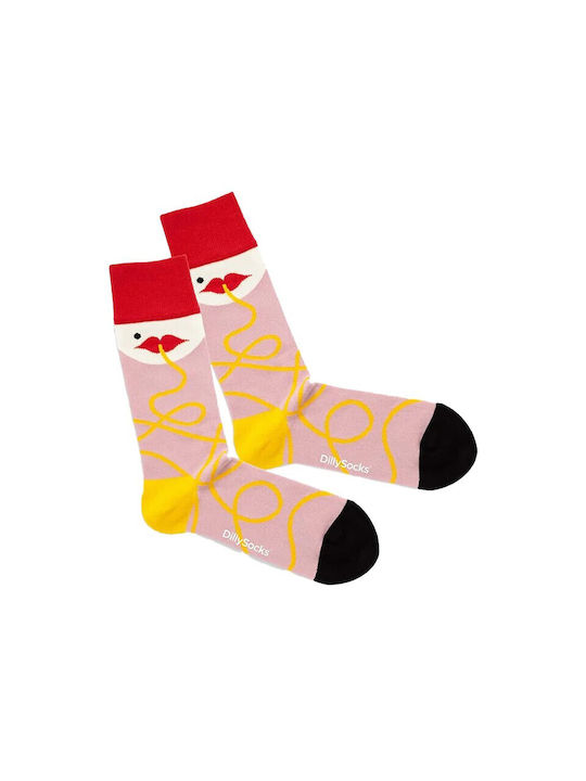 Dillysocks No Regretti Eat Spaghetti Pink