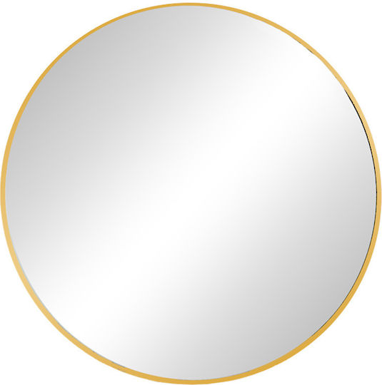 Inart Nhaos Χρυσός Διαμέτρου 60cm Inart Nhaos Χρυσός Διαμέτρου 60cm