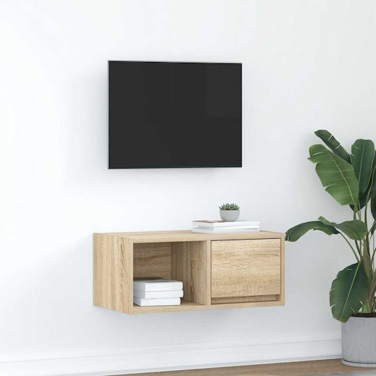 vidaXL TV Stand Brown 60x31x25.5cm