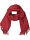 Women's Cashmere Scarf Red