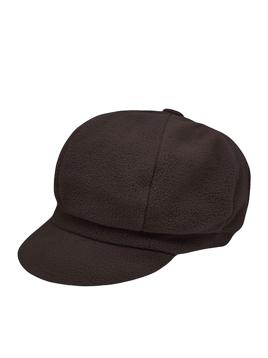 Brims and Trims Fleece Women's Cap Brown
