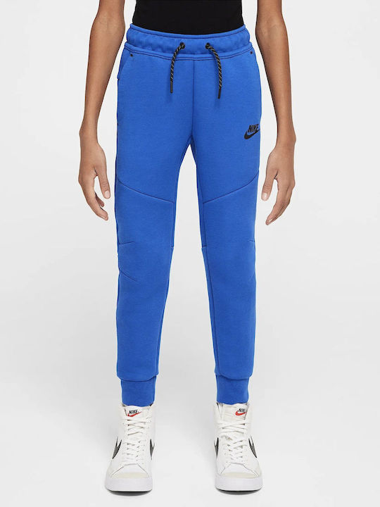 Nike Παιδικό Παντελόνι Φόρμας Μπλε Sportswear Tech