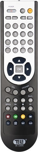 Tele Universal Remote Control IR-100N for Τηλεοράσεις