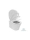 Ideal Standard Wandhängende Toilette mit Schlank Deckel Sanftes Schließen Weiße