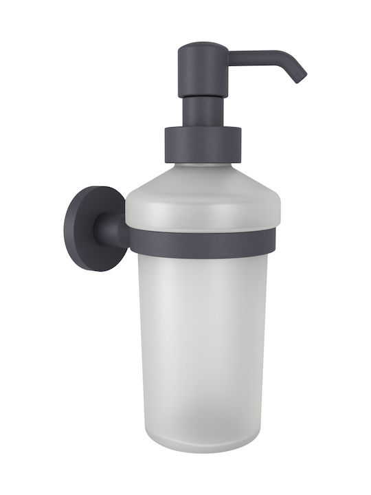 Verdi Omicron Wall-mounted Dispenser Glass Gray...